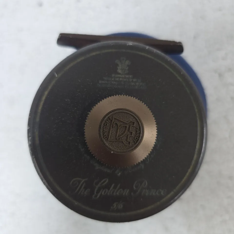 HOUSE OF HARDY THE GOLDEN PRINCE FISHING REEL – BLUE CASE