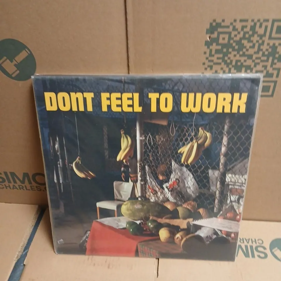 LOT OF APPROXIMATELY SIX VINYL LPS: FORCE & FIRE – DISINTEGRATION PROCESS; UNDER THE MASK – WAKE THE DEAD; JOHN HOYLES – NIGHT FLIGHT; DON'T FEEL TO WORK; TWIN PICS