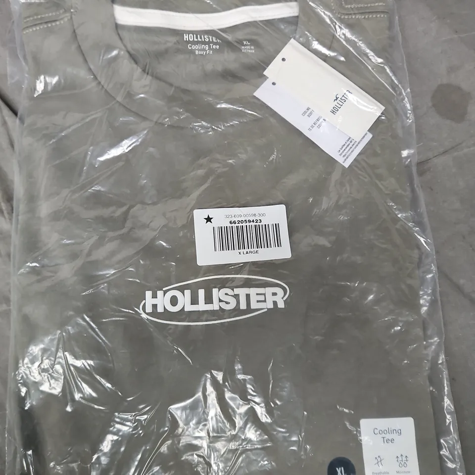 HOLLISTER COOLING TEE BOXY FIT T-SHIRT – XL