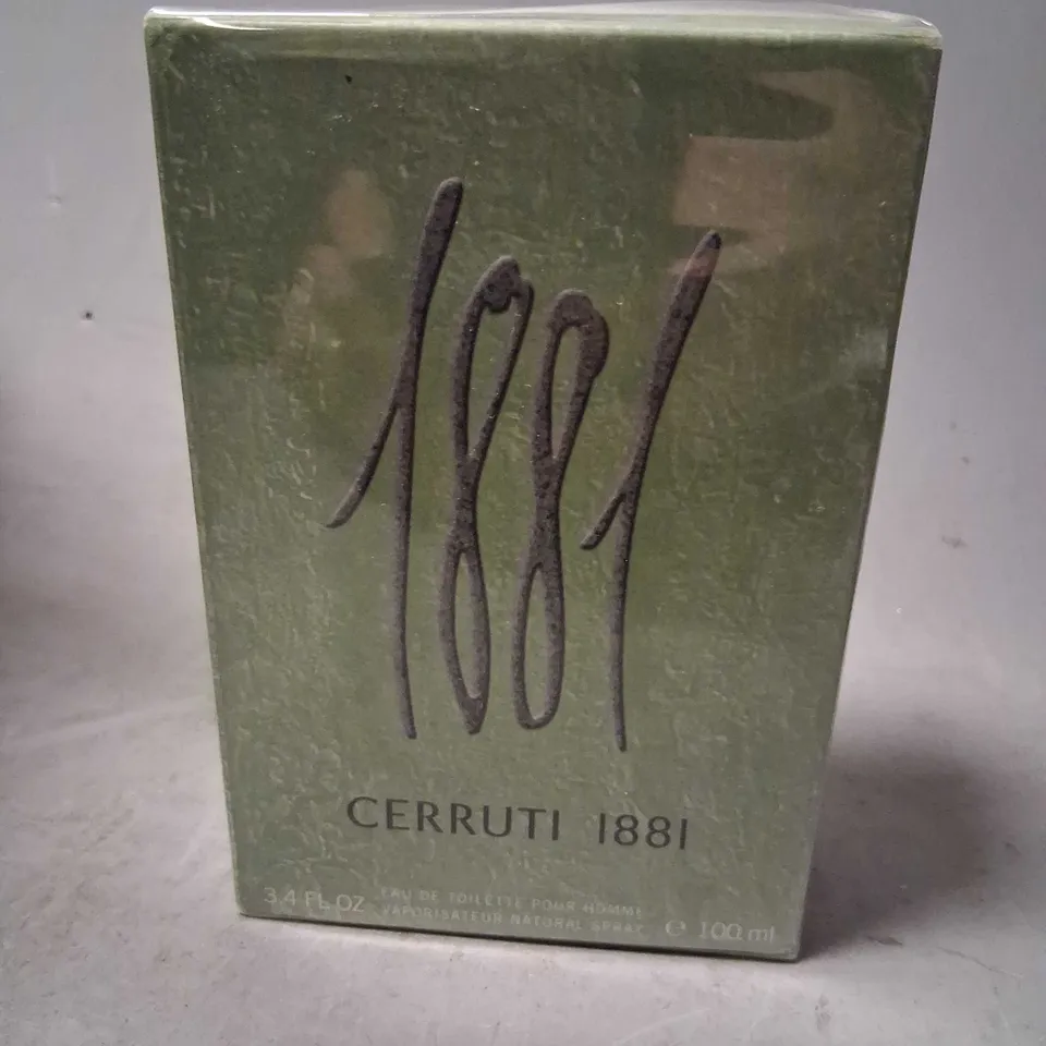 BOXED AND SEALED 1881 CERRUTI EAU DE TOILETTE 100ML