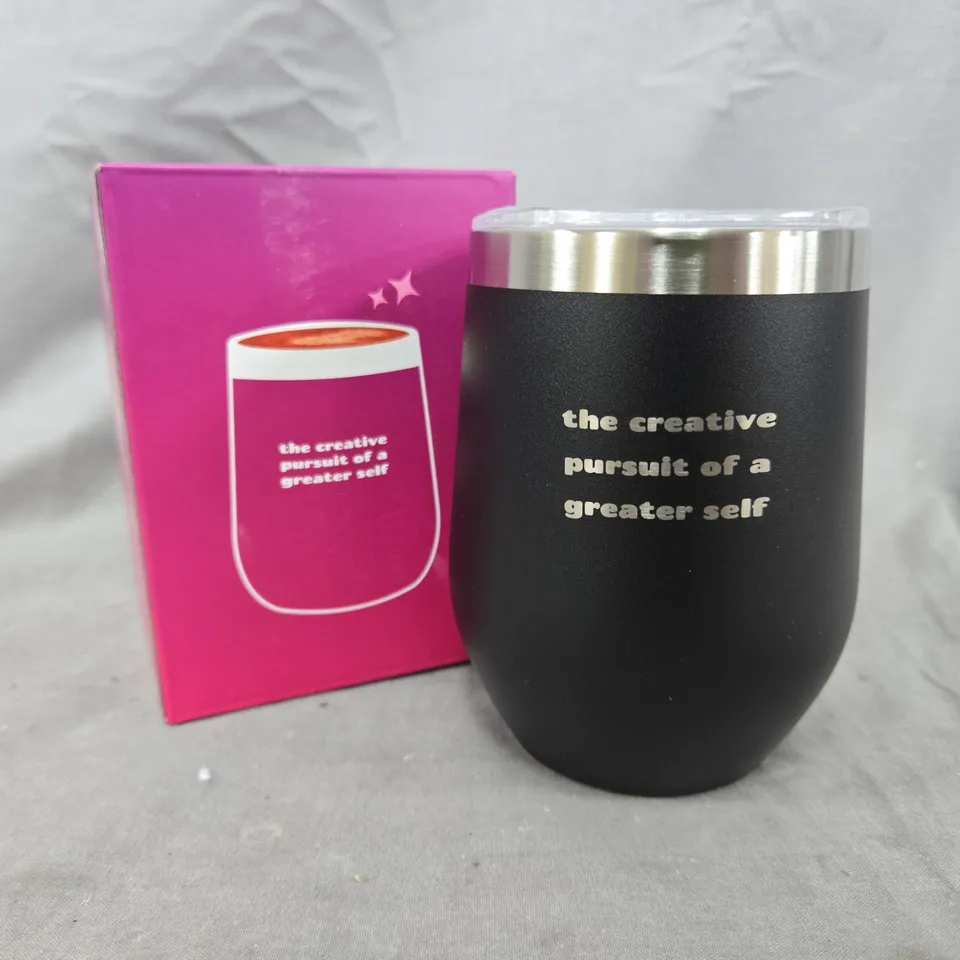 SPACEGOODS METAL INSULATED QUOTE MUG