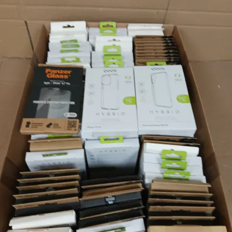 APPROXIMATELY 90 MOBILE PHONE CASES AND SCREEN PROTECTORS FOR SAMSUNG AND IPHONE