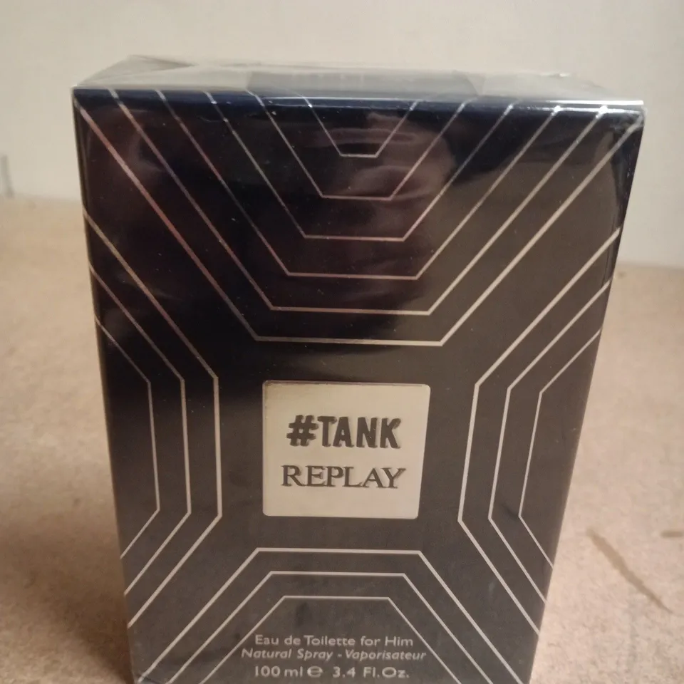 TANK REPLAY EAU DE TOILETTE FOR HIM – 100 ML (BOXED)