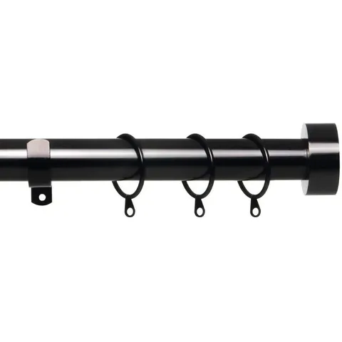 BOXED ISABELLA CURTAIN SINGLE POLE