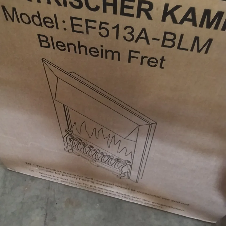 BOXED ELECTRIC FIREPLACE