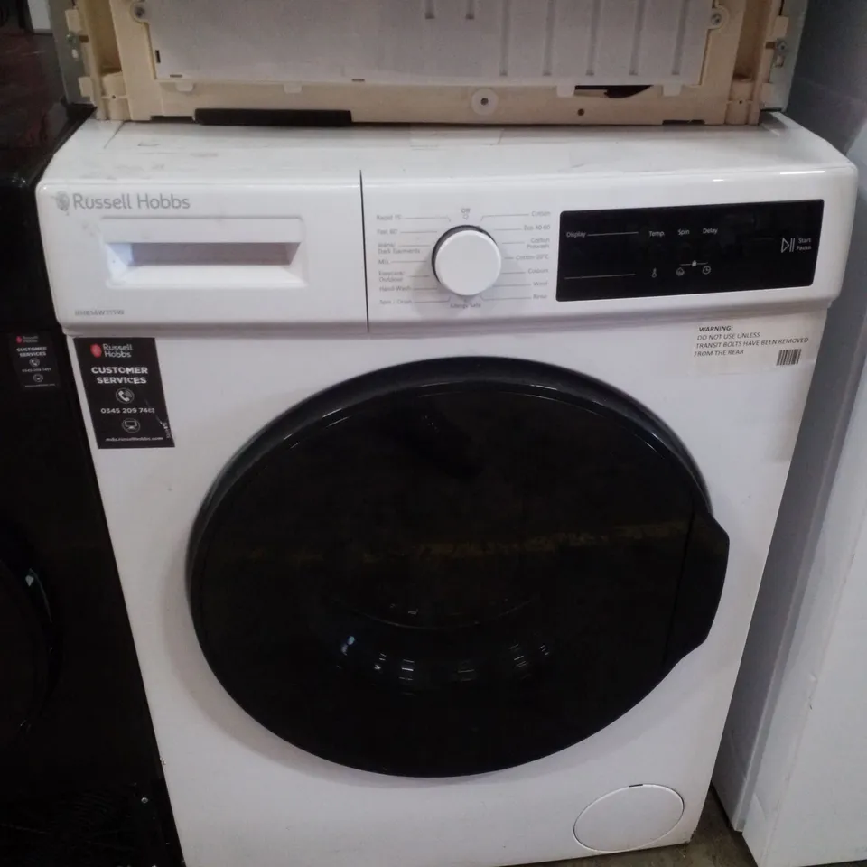 RUSSELL HOBBS RH814W111W 11 SERIES 8KG WASHING MACHINE WITH 1400RPM - WHITE
