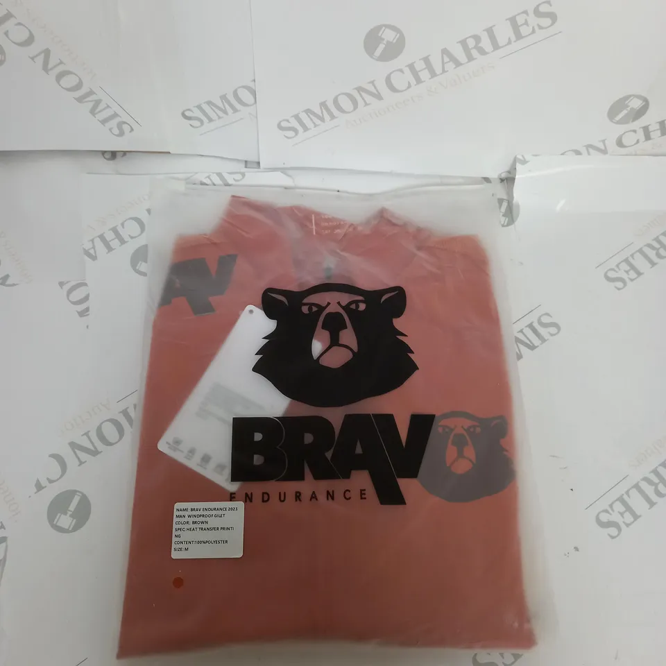 BAGGED BRAV ENDURANCE WINDPROOF GILET SIZE M