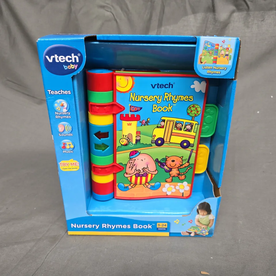 BOXED VTECH BABY NURSERY RHYMES BOOK