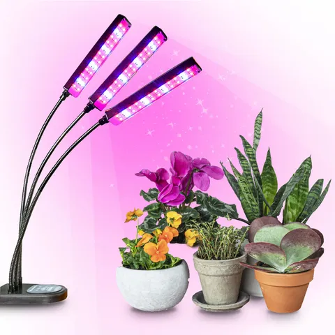 BELL + HOWELL BIONIC GROW SET OF 3 LED FLEXIBLE INDOOR GROW LIGHTS