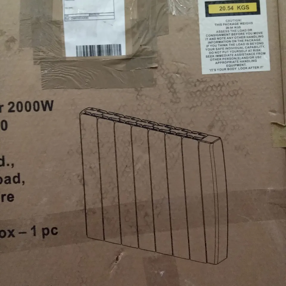 BOXED WARM HOME CERAMIC RADIATOR 2000W ( WHITE ) 