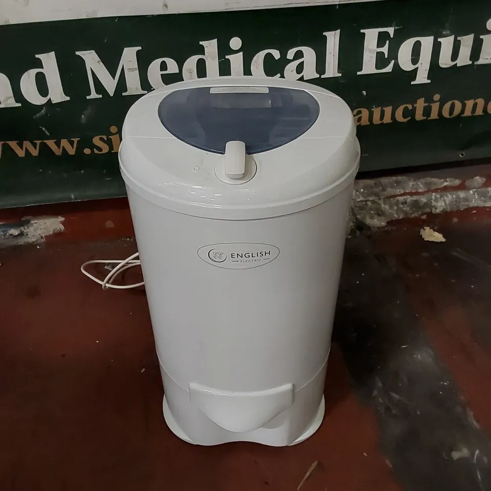 ENGLISH ELECTRIC GRAVITY DRAIN SPIN DRYER 28009EEWP 5.2KG