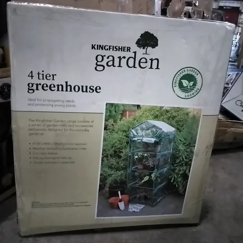 BOXED 4 TIER GREENHOUSE