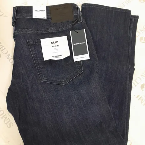 JACK & JONES INTELLIGENCE GLENN SLIM FIT JEANS - W34 L30