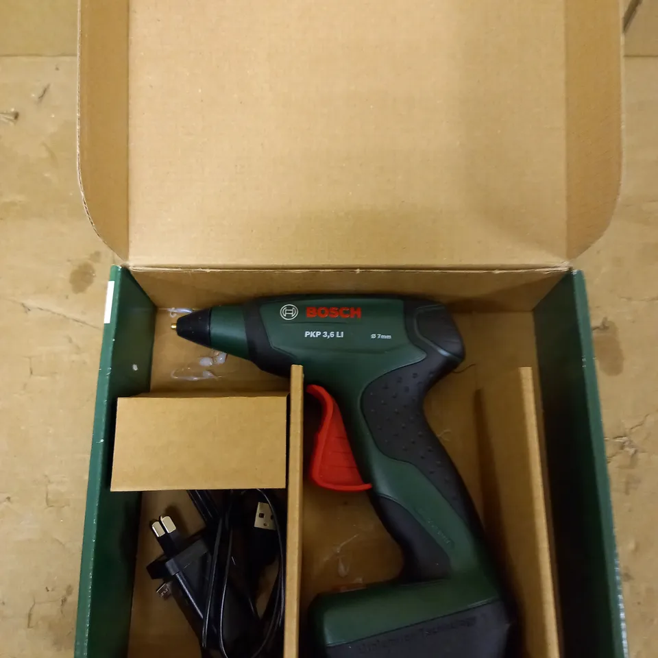 BOSCH CORDLESS GLUE GUN PKP