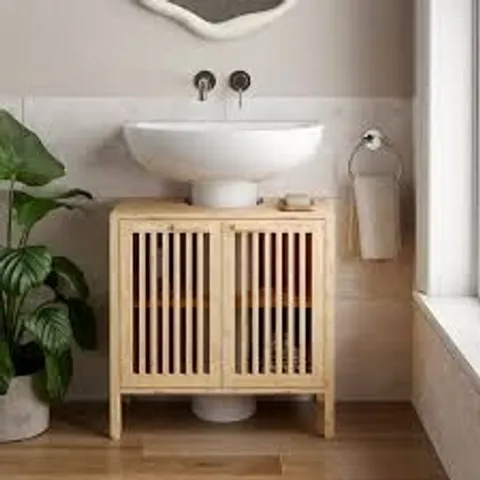 BOXED TALLIS UNDER SINK DRAWER - BAMBOO (1 BOX)