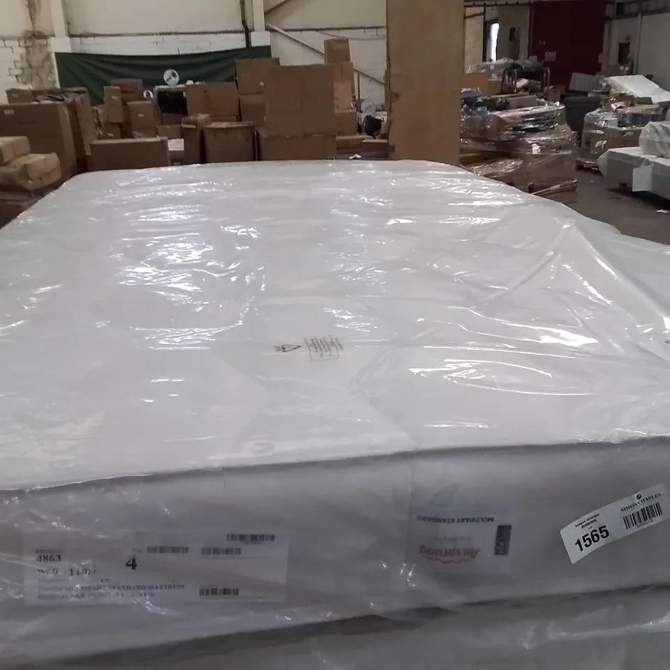 QUALITY BAGGED ALEX 120cm SMALL DOUBLE MATTRESS 