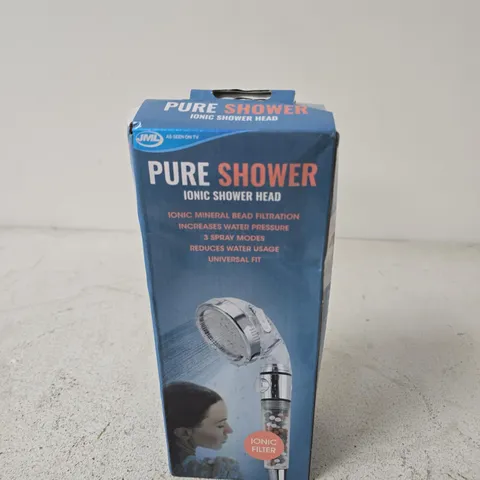 PURE SHOWER IONIC SHOWER HEAD – BOXED