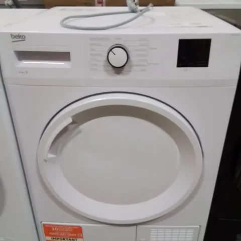 BEKO 10KG CONDENSER TUMBLE DRYER -WHITE-