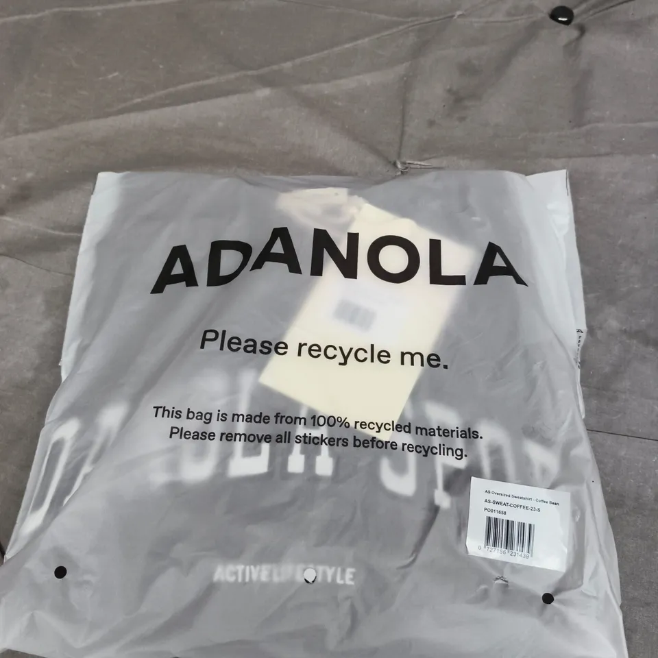 ADANOLA OVERSIZED SWEATSHIRT – COFFEE - S