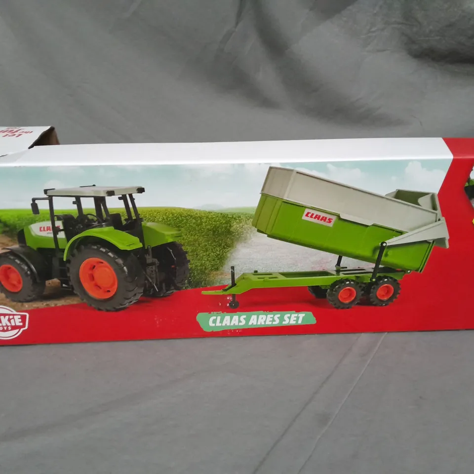 DICKIE TOYS CLASS ARES TRACTOR SET