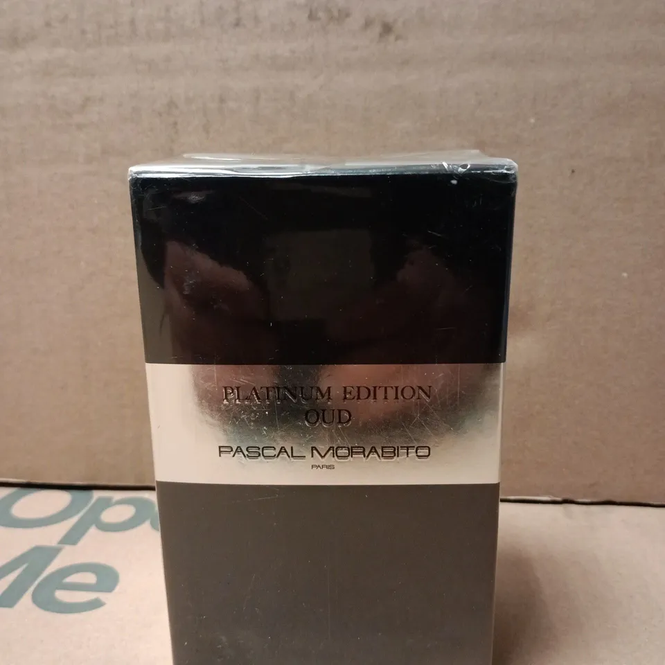 BOXED AND SEALED PLATINUM EDITION OUD PASCAL MORABITO PARIS EAU DE PARFUM 100ML
