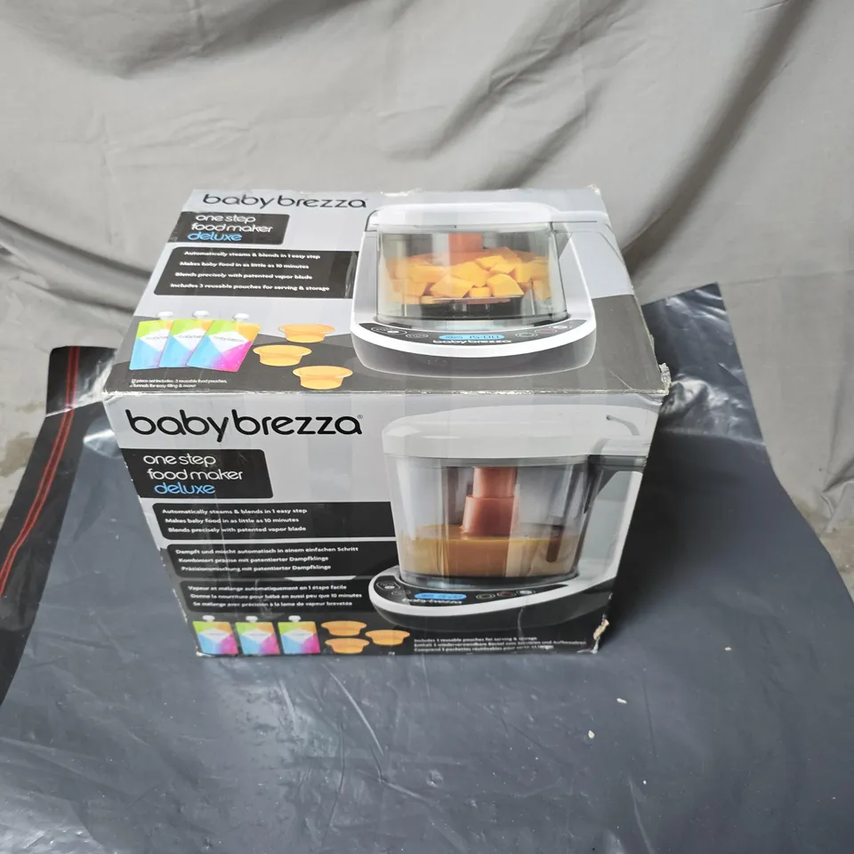 BABY BREZZA ONE STEP FOOD MAKER DELUXE – BOXED