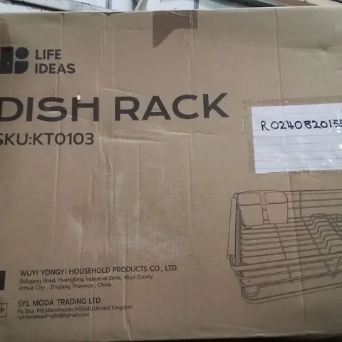 BOXED DISH RACK