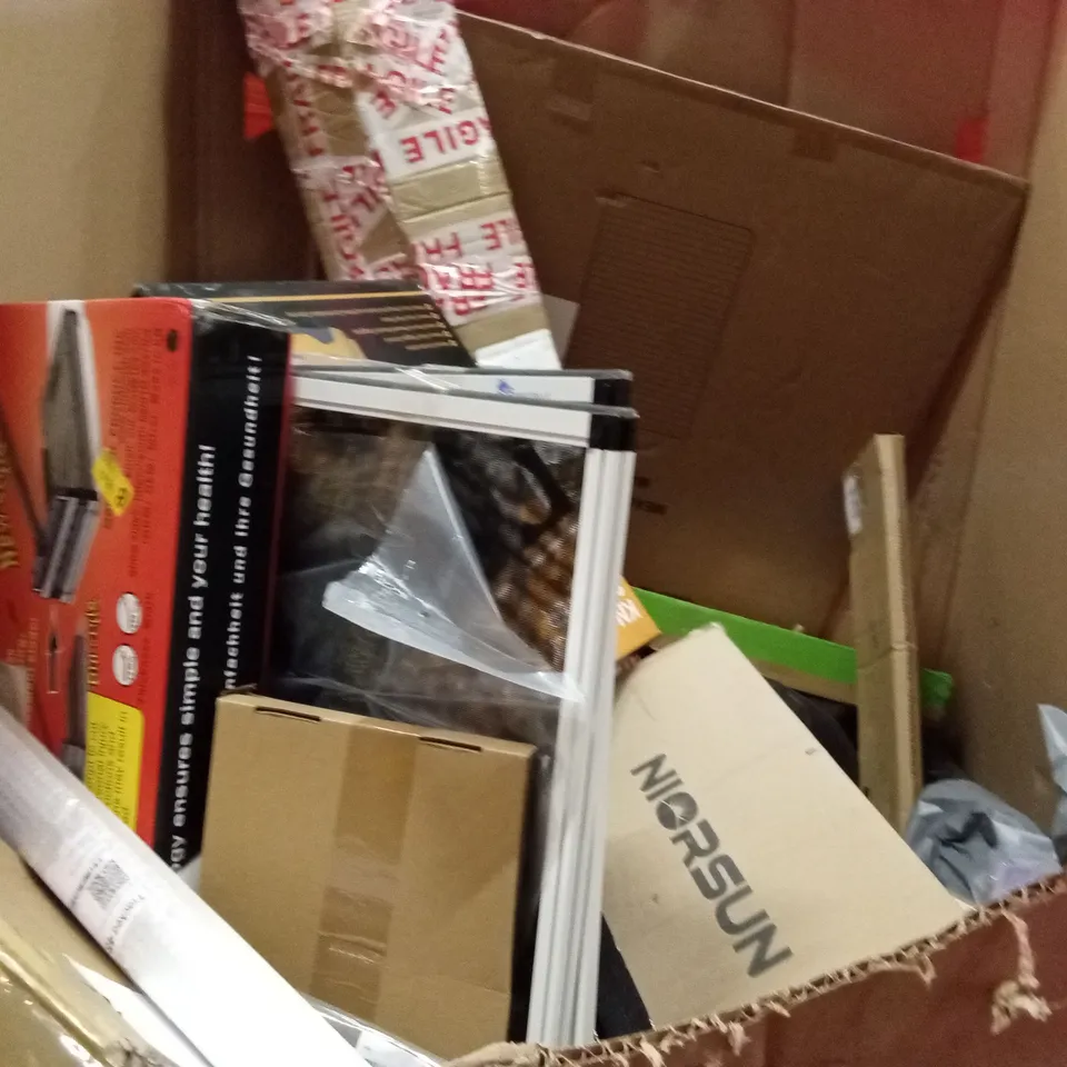 PALLET OF ASSORTED HOUSEHOLD GOODS AND PRODUCTS TO INCLUDE;AREA RUG, ELECTRIC SPRAYER,FLOOR CUTTER