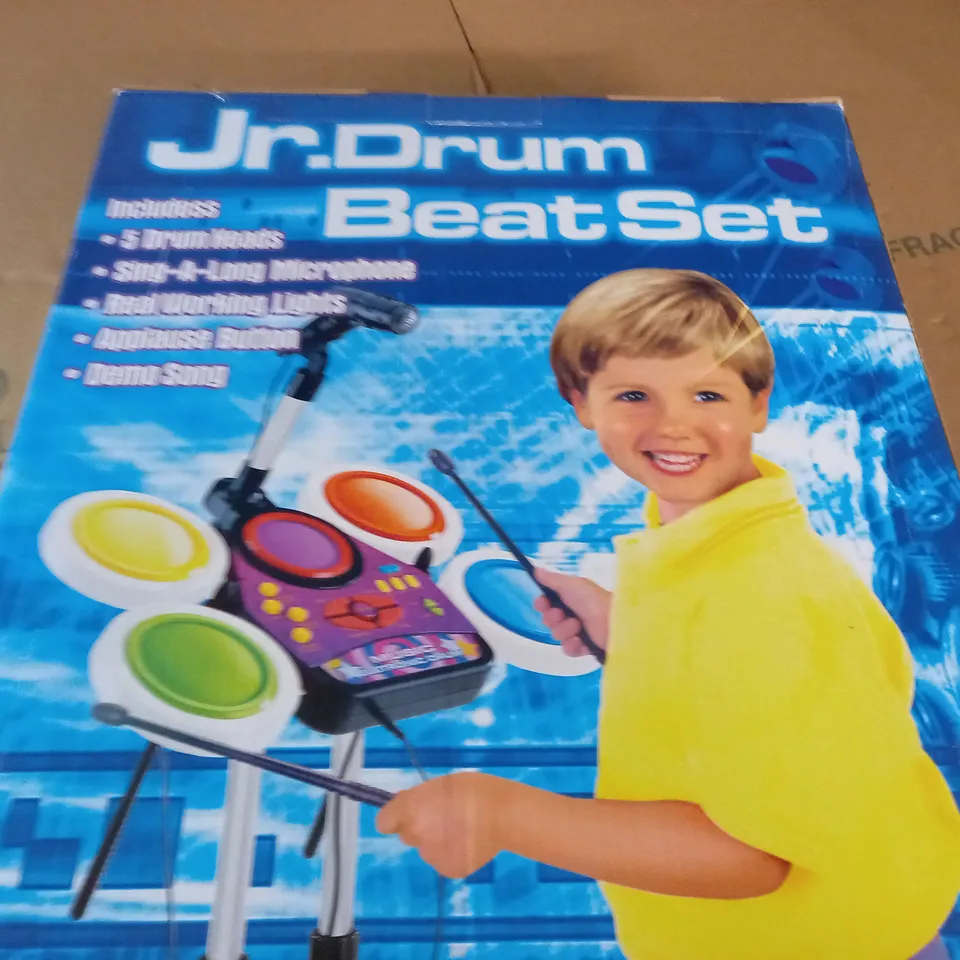 BOXED JR.DRUM BEAT SET