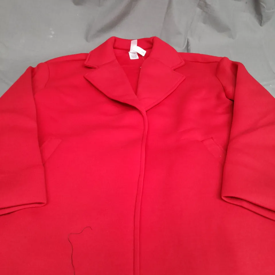 WYNNE COLLECTION RED STRETCH JACKET - SMALL