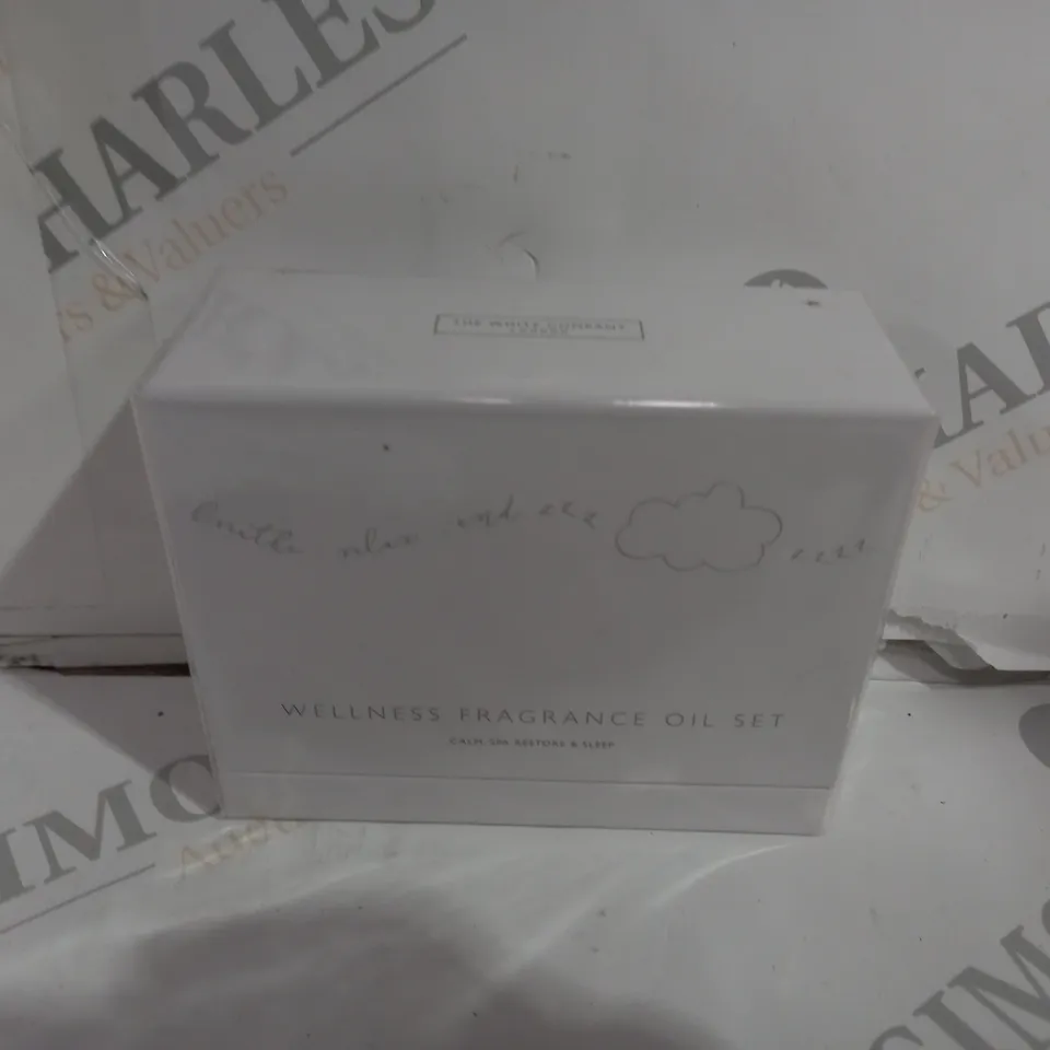 SEALED THE WHITE COMPANY WELLNESS FRAGRENCE OIL SET 