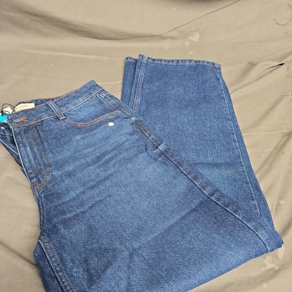 NOBODYS CHILD WIDE LEG DENIM JEANS SIZE 12