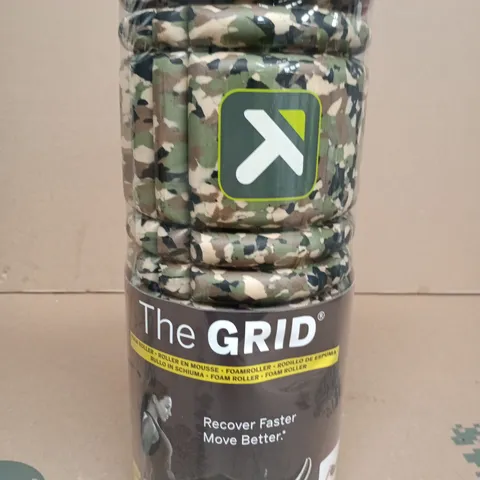 THE GRID FOAM ROLLER – CAMOUFLAGE PATTERN