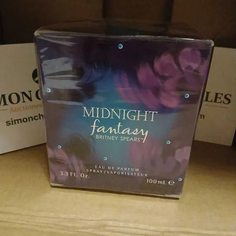 BOXED AND SEALED BRITNEY SPEARS MIDNIGHT FANTASY EAU DE PARFUM SPRAY 100ML