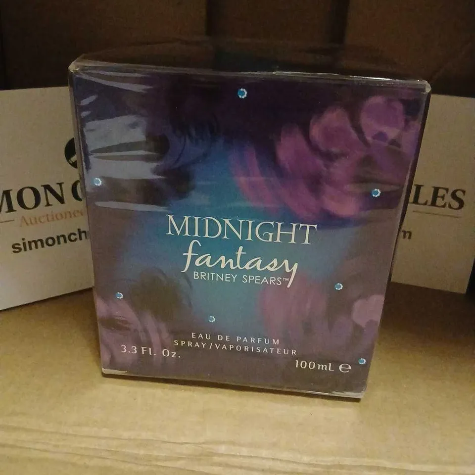 BOXED AND SEALED BRITNEY SPEARS MIDNIGHT FANTASY EAU DE PARFUM SPRAY 100ML