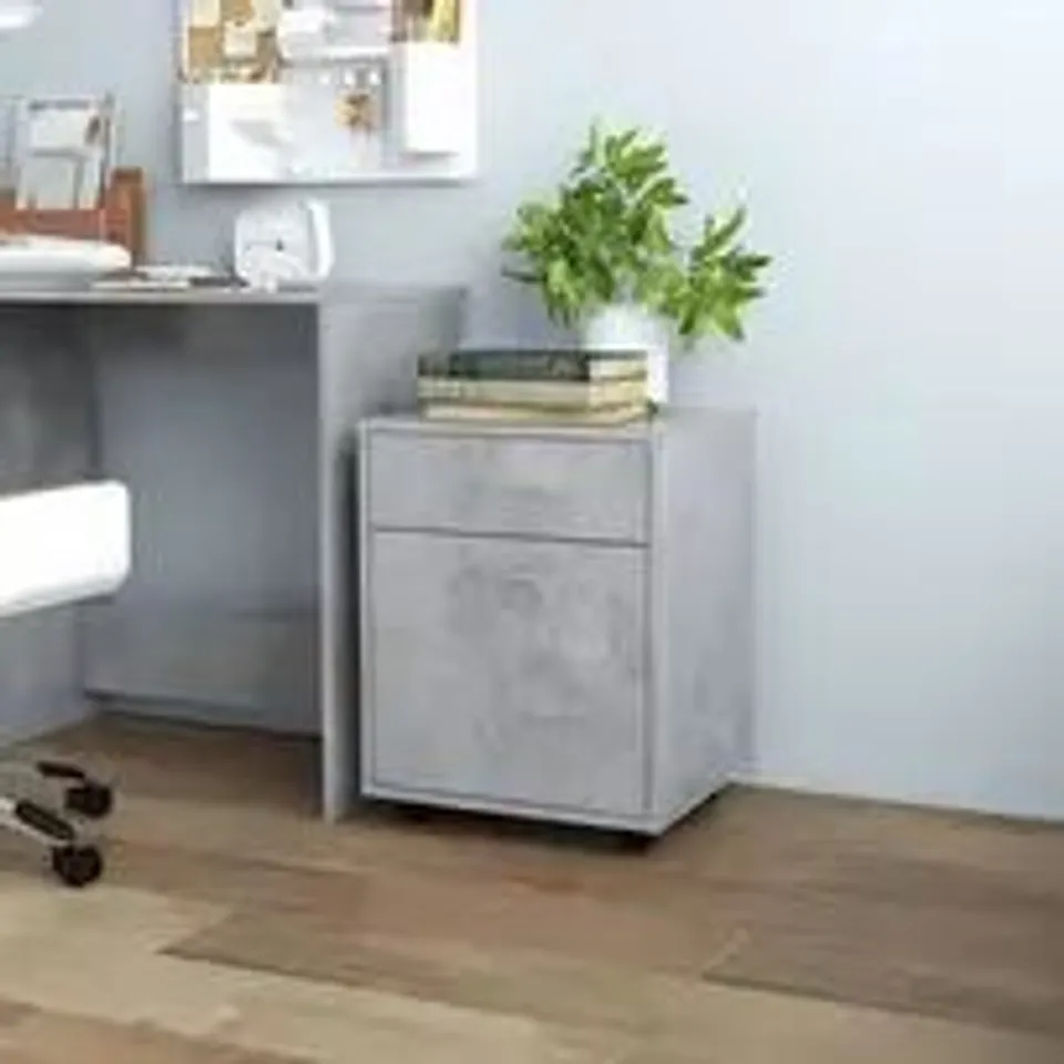 BOXED AYASH 2 DRAWER STORAGE CABINET 