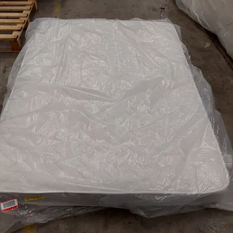 QUALITY BAGGED 4'6" DOUBLE ADAMINE SERENITY COIL SPRING AND COMFORT FOAM MATTRESS