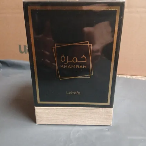 BOXED KHAMRAH LATTAFA EAU DE PARFUM 100ML
