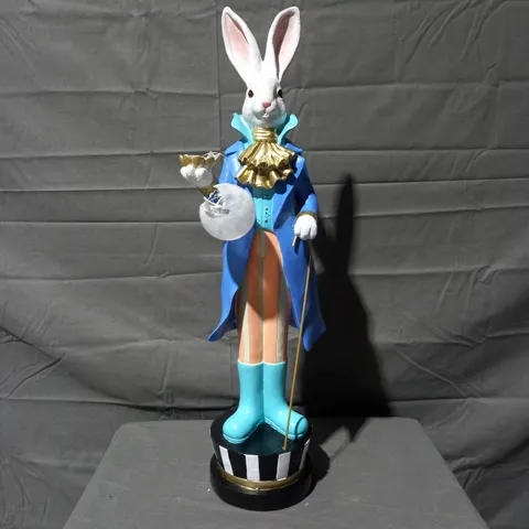 BOXED OUTLET ENCHANTED GARDEN BY GARDEN REFLECTIONS LED MR RABBIT