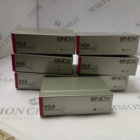 BOX OF 7 LINDY VGA VIDEO SPLITTER PRO 2