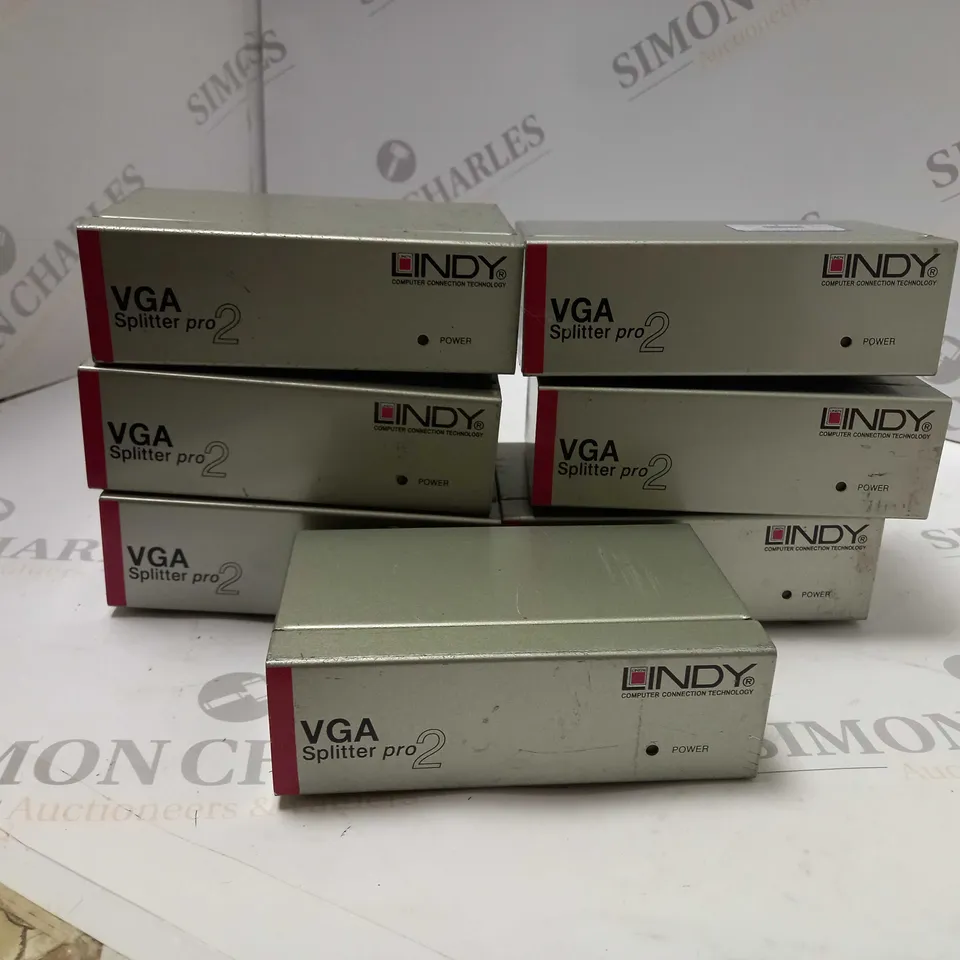 BOX OF 7 LINDY VGA VIDEO SPLITTER PRO 2 