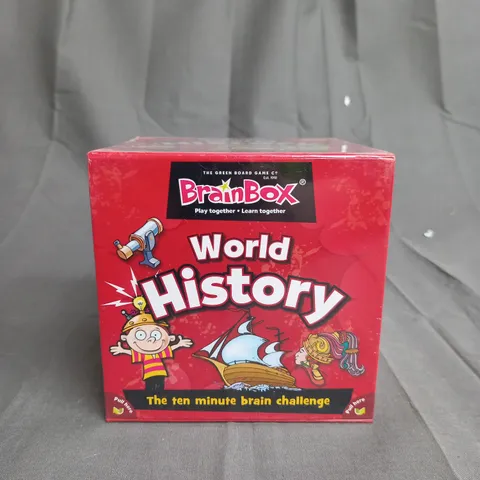 SEALED BRAINBOX WORLD HISTORY BRAIN CHALLENGE GAME
