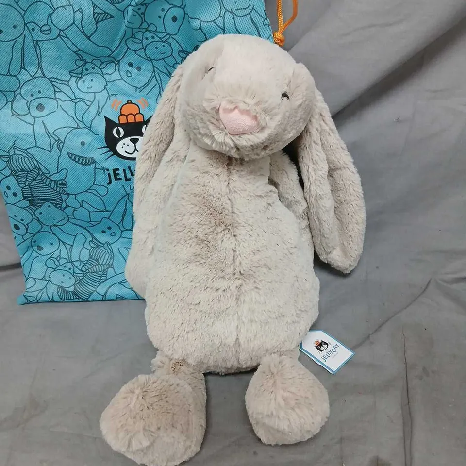 JELLYCAT BASHFUL BEIGE BUNNY – LARGE PLUSH TOY (LONDON)
