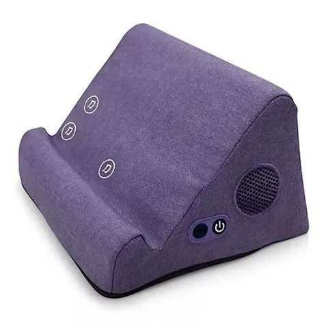 GROOVZ DUO TABLET PILLOW WITH INDUCTION SPEAKER - PURPLE