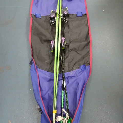 BAGGED ROSSINGNOL SPORT 750 SALOMON SKIS