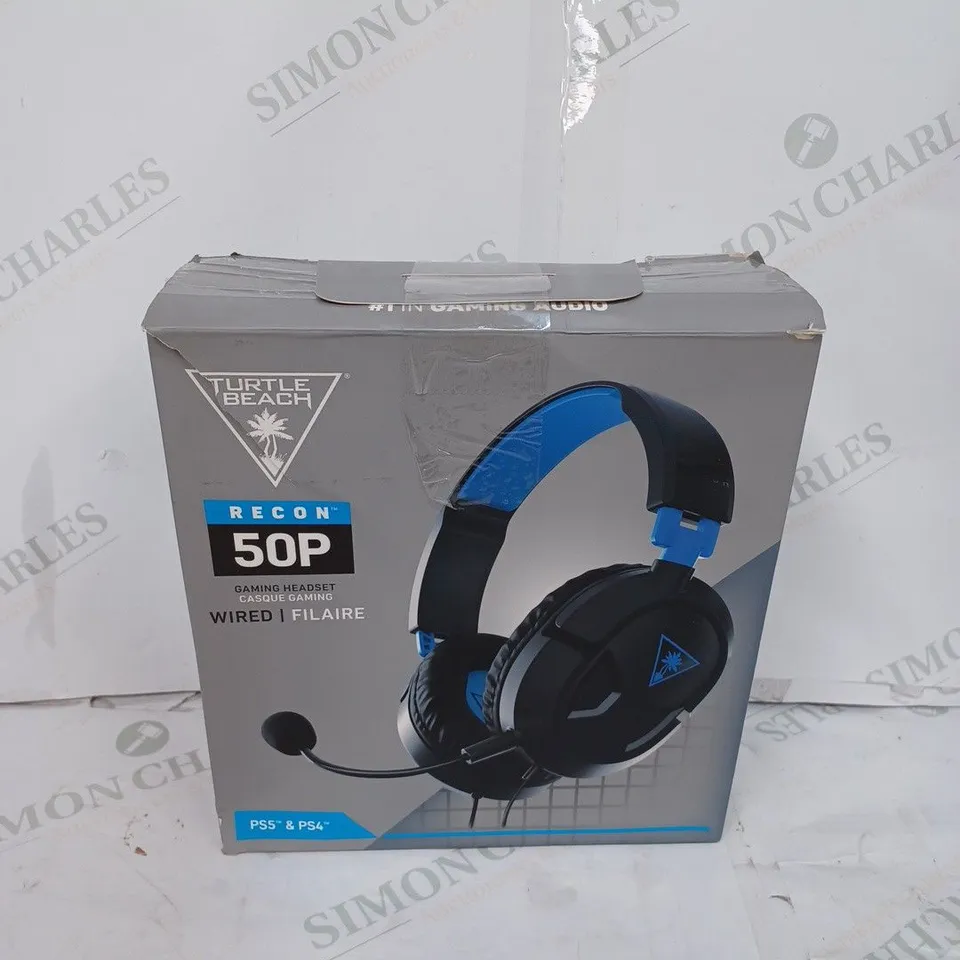 TURTLE BEACH RECON 50P WIRED PS5/PS4 GAMING HEADSET 