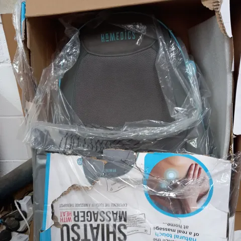 BOXED HOMEDICS SHIATSU MASSAGER