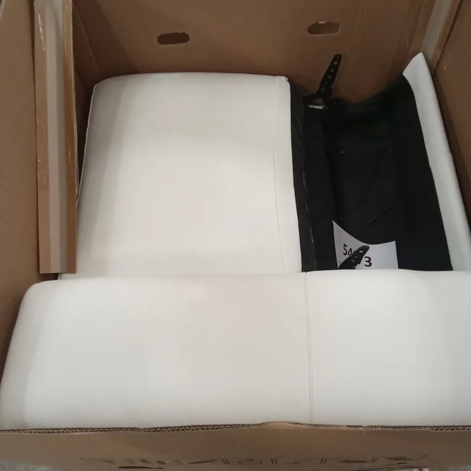 4 x QUALITY DESIGNER WHITE LEATHER ELECTRIC RECLINER SOFA PARTS AND PIECES