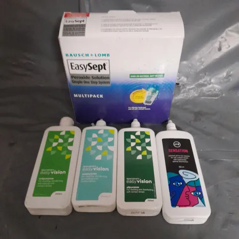 APPROXIMATELY 20 ASSORTED CONTACT LENS SOLUTIONS - COLLECTION ONLY
