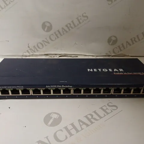 NETGEAR FS116 PROSAFE 16 PORT 10/100 SWITCH